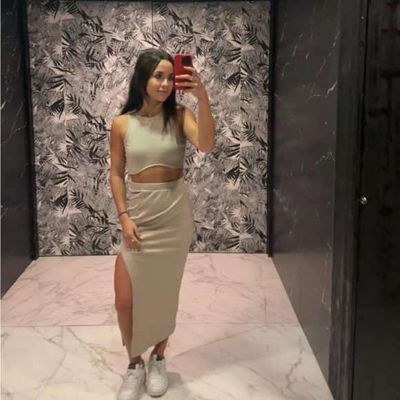 Brown Princess Polly Skirt Set TOP AND BOTTOM!!! - Picture 2 of 3